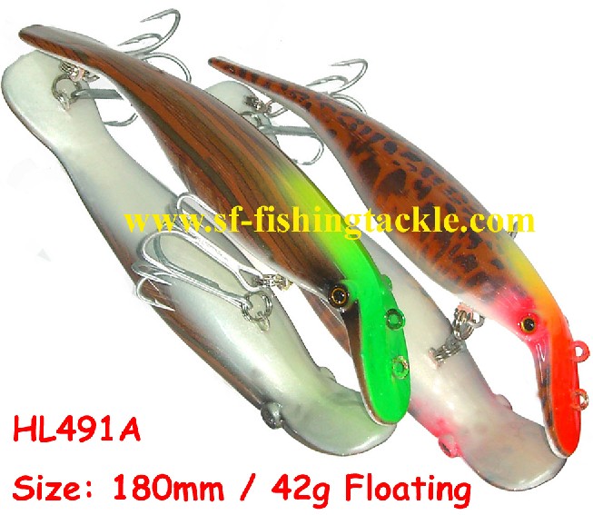 WEIHAI FISHING LURES MANUFACTORY_Photo Center Soft Lure (with hook)